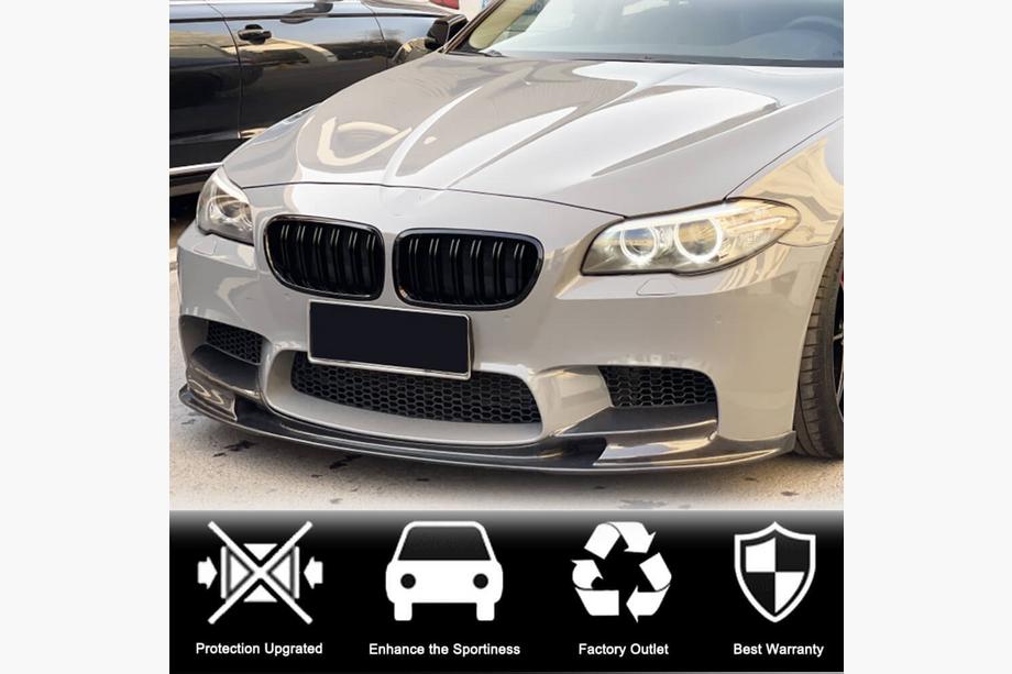 BMW serija 5 F10/F11 2010–2016 Sprednji lip spojler za odbijač Lip V2 (za F10 M5, Carbon) Fotografija 2