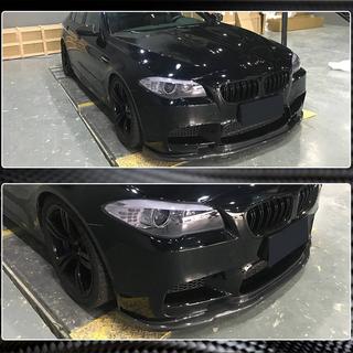 Lip spojler sprednjega odbijača Lip V3 (za F10 M5, karbon) BMW serija 5 F10/F11 2010–2016 fotografija 4