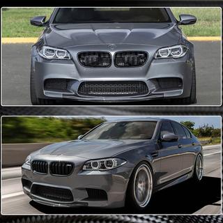 Sprednji lip spojler odbijača Lip V4 (za F10 M5, karbon) BMW serija 5 F10/F11 2010–2016 fotografija 4