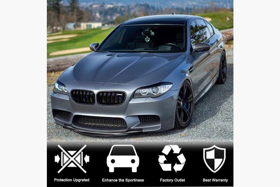 BMW serija 5 F10/F11 2010–2016 Sprednji lip spojler odbijača Lip V4 (za F10 M5, karbon) Fotografija 2