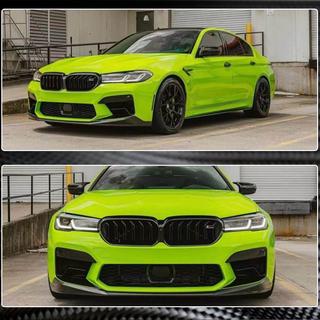 Lip spojler sprednjega odbijača Lip V1 (za M5 F90 2020-2024, karbon) BMW serija 5 G30/G31 2017–2023 fotografija 4