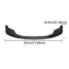 BMW serija 5 G30/G31 2017–2023 Lip spojler sprednjega odbijača Carbon V3 (za M5 2020+) fotografija 6