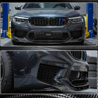 Lip spojler za sprednji odbijač Lip V4 (za M5 F90 2017-2020, karbon) BMW serija 5 G30/G31 2017–2023 fotografija 4