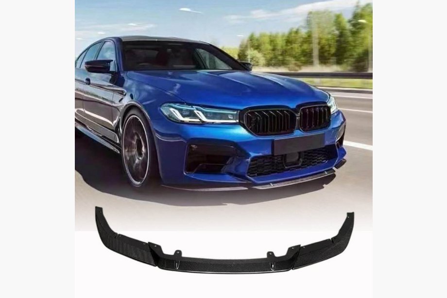 BMW serija 5 G30/G31 2017–2023 Sprednji lip spojler odbijača Lip V4 (za M5 F90 2020-2024, karbon) Fotografija 1