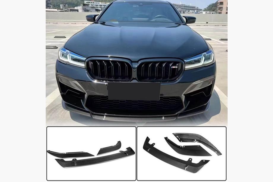 BMW serija 5 G30/G31 2017–2023 Sprednji lip spojler odbijača Lip V6 (za M5 F90 2020-2024, karbon) Image