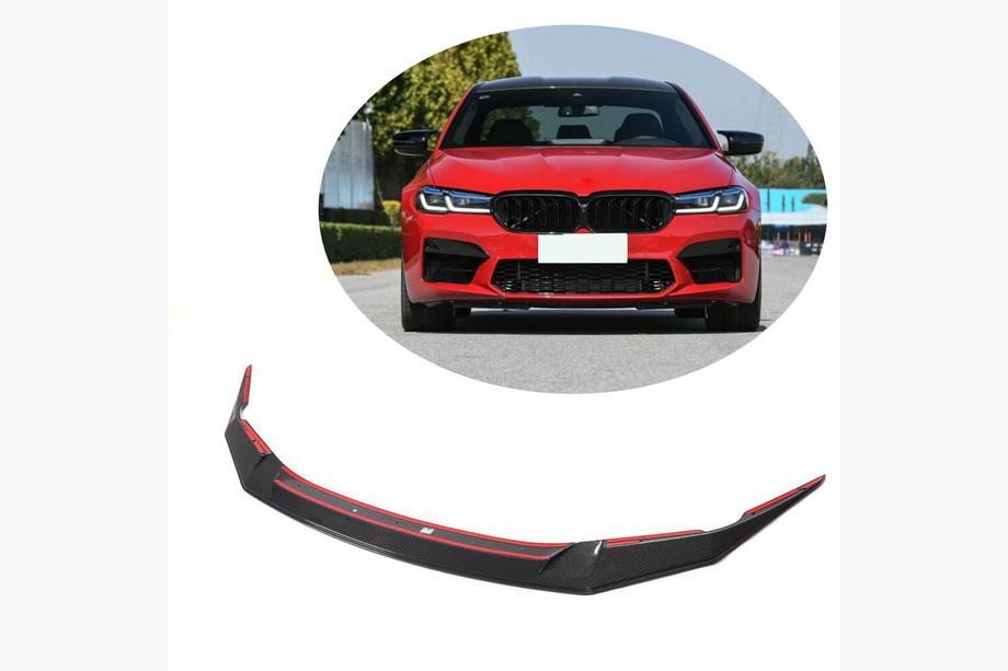 BMW serija 5 G30/G31 2017–2023 Lip za sprednji odbijač Lip V3 (za M5 F90 2020-2024, karbon) Fotografija 1
