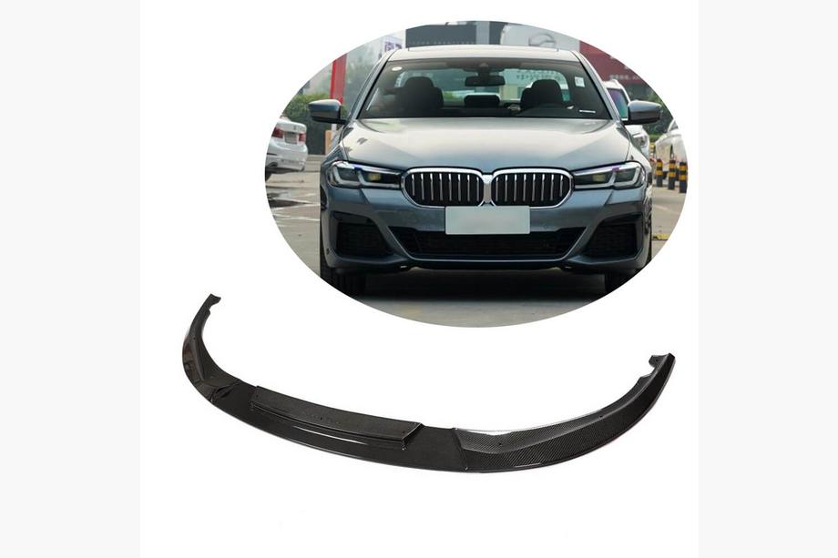 BMW serija 5 G30/G31 2017–2023 Lip spojler sprednjega odbijača Lip V2 (za M-Sport 2021-2024, karbon) Image
