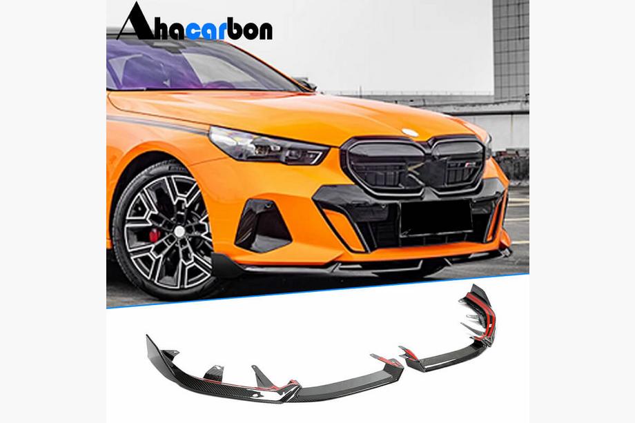 BMW 5/i5 serija G60/G60E/G61 2023– Lip dodatek za sprednji odbijač (za M-Sport, karbon) Image
