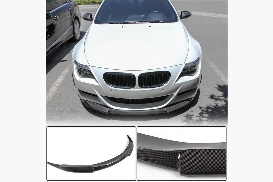 BMW serija 6 E63/E64 2003–2010 Lip spojler za sprednji odbijač (za M6, karbon) Fotografija 1