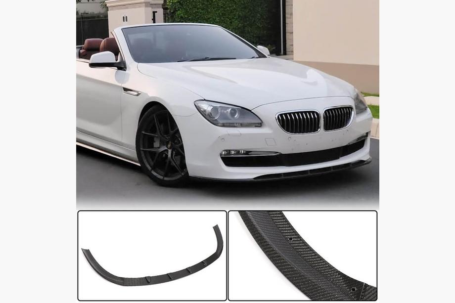 BMW serija 6 F12/F13/F06 2011–2018 Lip spojler za sprednji odbijač Lip (za Base 2011-2014, karbon) Fotografija 1