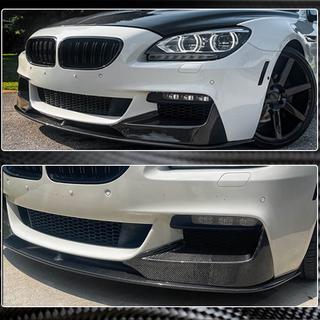 Sprednji lip spojler za odbijač Lip V1 (za M-Sport, karbon) BMW serija 6 F12/F13/F06 2011–2018 fotografija 3