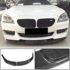 BMW serija 6 F12/F13/F06 2011–2018 Lip spojler za sprednji odbijač Lip V2 (za M-Sport, karbon) fotografija 1