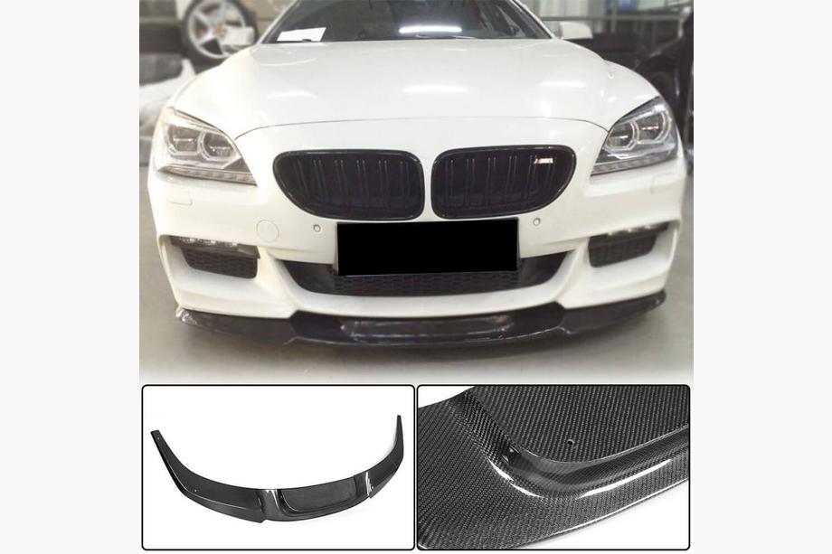 BMW serija 6 F12/F13/F06 2011–2018 Lip spojler za sprednji odbijač Lip V2 (za M-Sport, karbon) Image