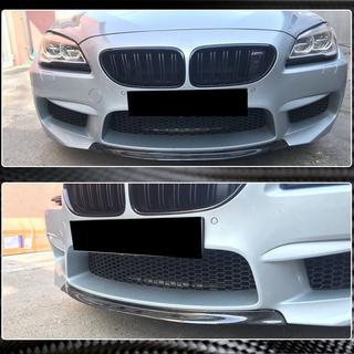 Sprednji lip spojler odbijača Lip V2 (za M6, karbon) BMW serija 6 F12/F13/F06 2011–2018 fotografija 4