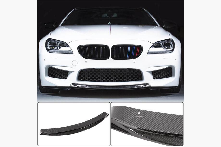 BMW serija 6 F12/F13/F06 2011–2018 Sprednji lip spojler za sprednji odbijač Dry Carbon V6 Fotografija 1