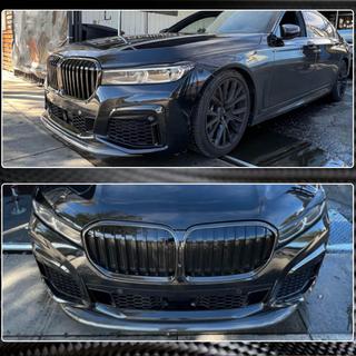 Lip spojler sprednjega odbijača Lip V1 (za M-Sport 2019-2022, karbon) fotografija 4