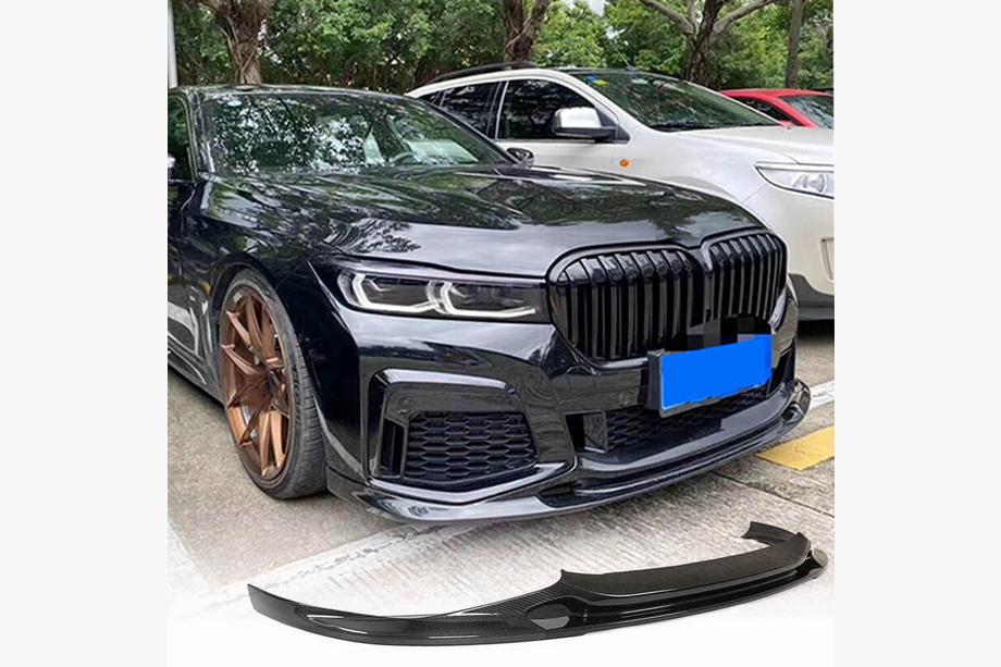 BMW serija 7 G11/G12 2015–2022 Lip spojler sprednjega odbijača Lip V2 (za M-Sport 2019-2022, karbon) Image