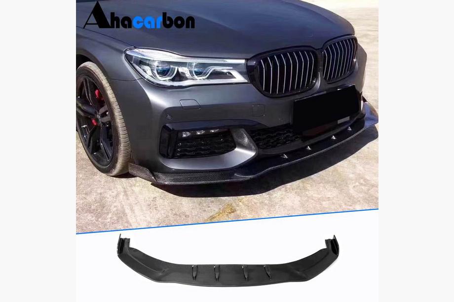 BMW serija 7 G11/G12 2015–2022 Lip spojler za sprednji odbijač Lip V2 (za M-Sport 2016-2019, karbon) Image