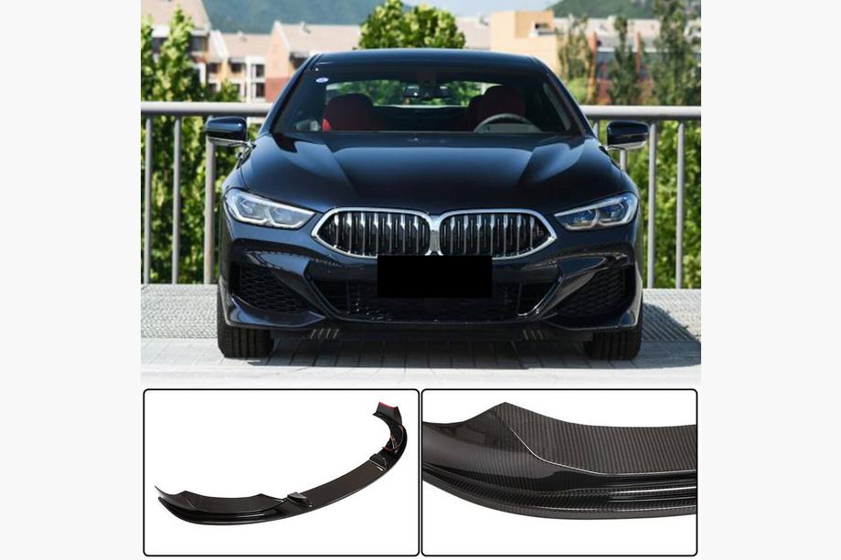 BMW serija 8 G14/G15/G16 2018– Lip spojler za sprednji odbijač Lip V2 (za M-Sport, karbon) Image