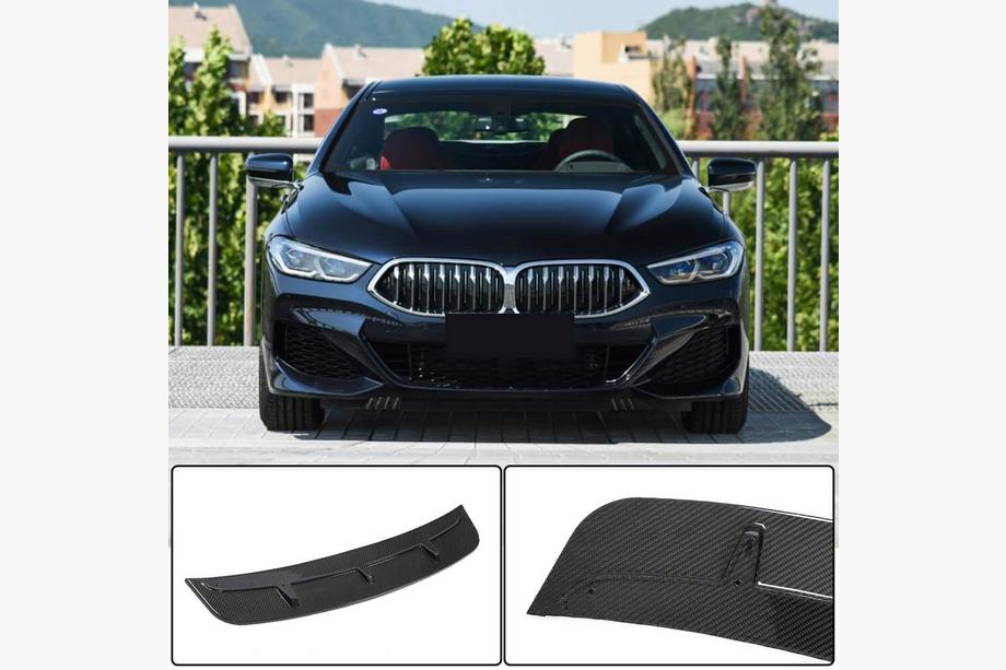 BMW serija 8 G14/G15/G16 2018– Lip spojler sprednjega odbijača Lip V4 (za M-Sport, karbon) Image