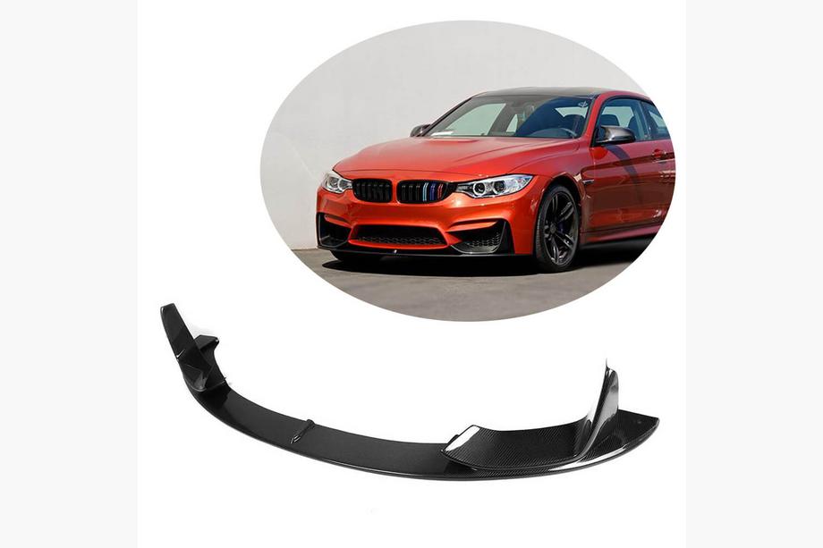BMW serija 3 F30/F31 2012–2019 Sprednji odbijač lip Lip V4 (za F80, karbon) Image