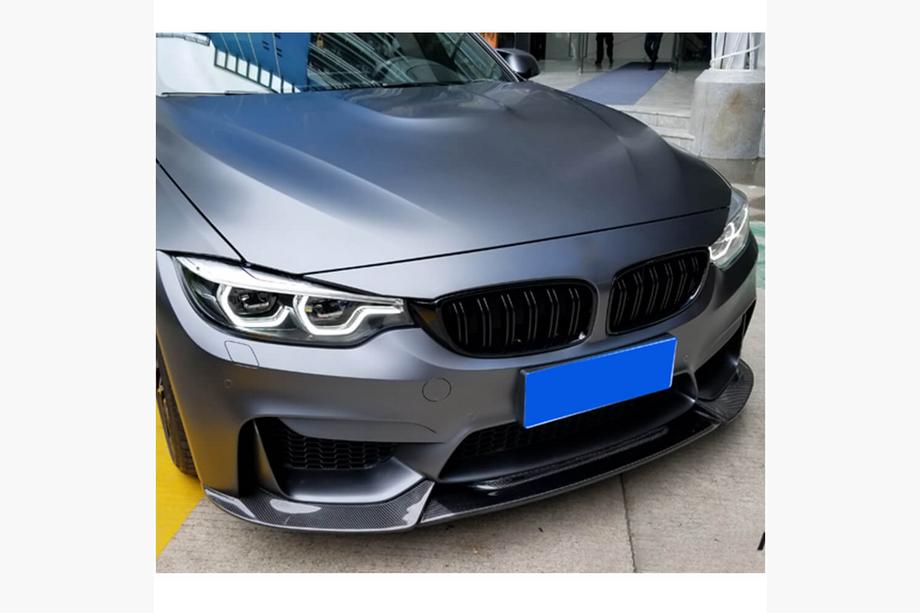BMW serija 3 F30/F31 2012–2019 Sprednji lip spojler odbijača Lip V10 (za F80, karbon) Fotografija 2