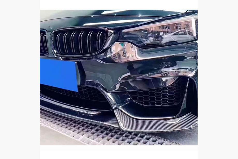 BMW serija 3 F30/F31 2012–2019 Sprednji lip spojler odbijača Lip V10 (za F80, karbon) Fotografija 3
