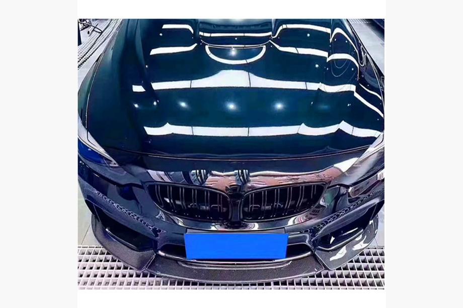 BMW serija 3 F30/F31 2012–2019 Sprednji lip spojler odbijača Lip V10 (za F80, karbon) Fotografija 4