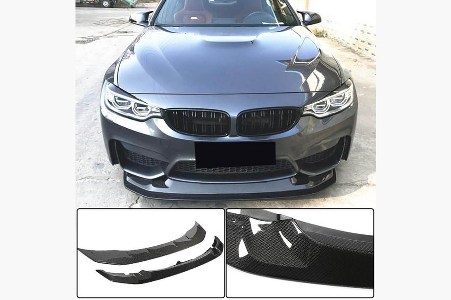 BMW serija 4 F32/F33/F36 2012–2020 Sprednji lip spojler za sprednji odbijač Lip V1 (za F82/F83, karbon) Fotografija 1