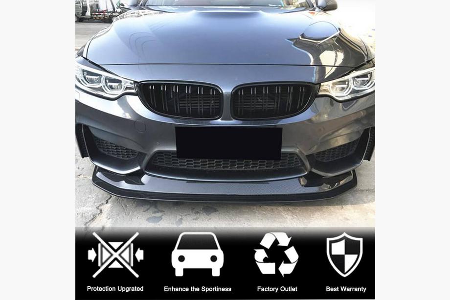 BMW serija 4 F32/F33/F36 2012–2020 Sprednji lip spojler za sprednji odbijač Lip V1 (za F82/F83, karbon) Fotografija 2