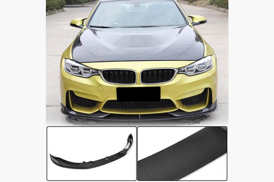 BMW serija 4 F32/F33/F36 2012–2020 Sprednji lip za sprednji odbijač Lip V3 (za F82/F83, karbon) Image
