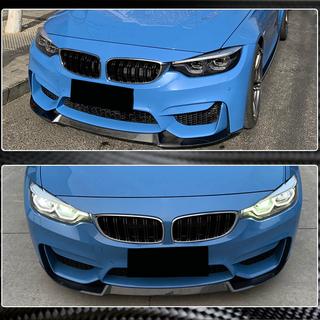 Sprednji lip spojler odbijača Lip V8 (za F82/F83, karbon) BMW serija 4 F32/F33/F36 2012–2020 fotografija 3
