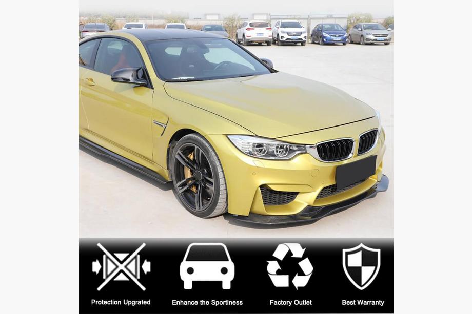 BMW serija 4 F32/F33/F36 2012–2020 Lip spojler sprednjega odbijača Lip V9 (za F82/F83, karbon) Fotografija 2