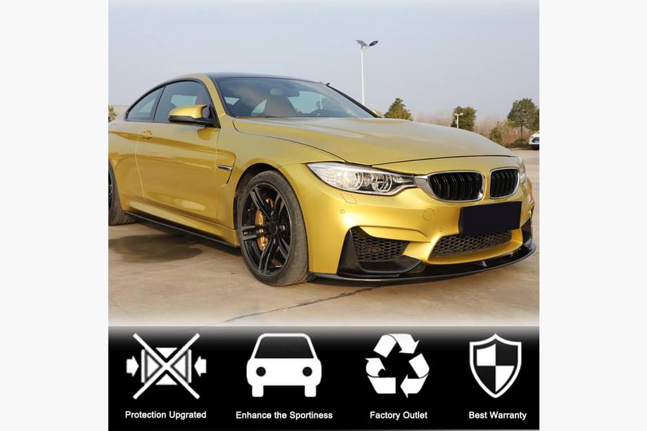 BMW serija 3 F30/F31 2012–2019 Sprednji lip spojler za sprednji odbijač FRP V16 (za F80) Fotografija 2