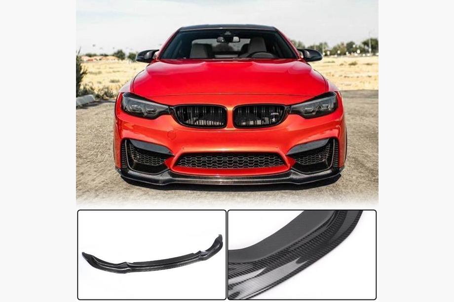 BMW serija 3 F30/F31 2012–2019 Lip spojler sprednjega odbijača FRP V17 (za F80) Fotografija 2