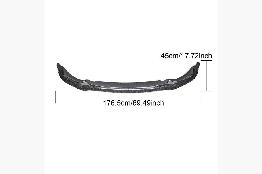 BMW serija 3 F30/F31 2012–2019 Lip spojler sprednjega odbijača FRP V17 (za F80) Fotografija 7