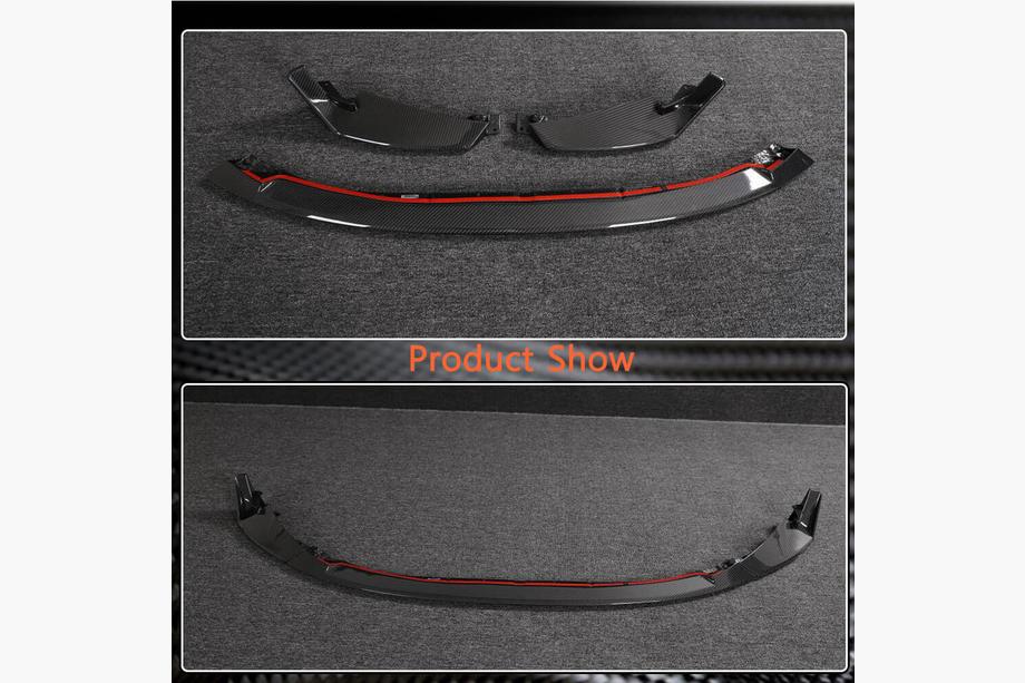 BMW serija 4 G22/23/26 2020– Lip spojler sprednjega odbijača Lip V2 (za G82/G83, karbon) Fotografija 3