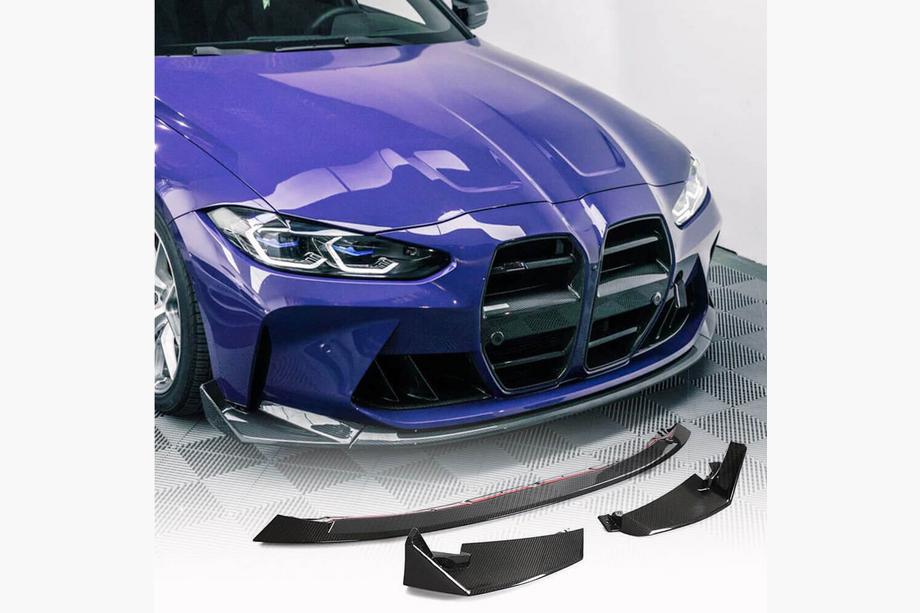 BMW serija 4 G22/23/26 2020– Sprednji splitter Lip V6 (za G82/G83, karbon) Image