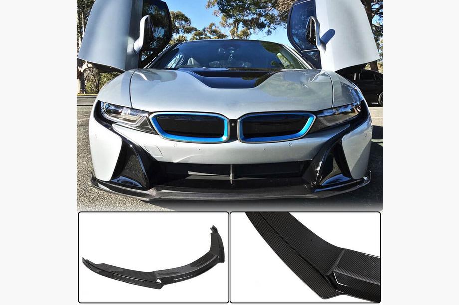 BMW I8 2014–2020 Lip spojler sprednjega odbijača (Karbon) Fotografija 1