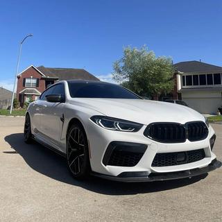 Lip spojler sprednjega odbijača (za F91/F92/F93 M8, karbon) BMW serija 8 G14/G15/G16 2018– fotografija 3