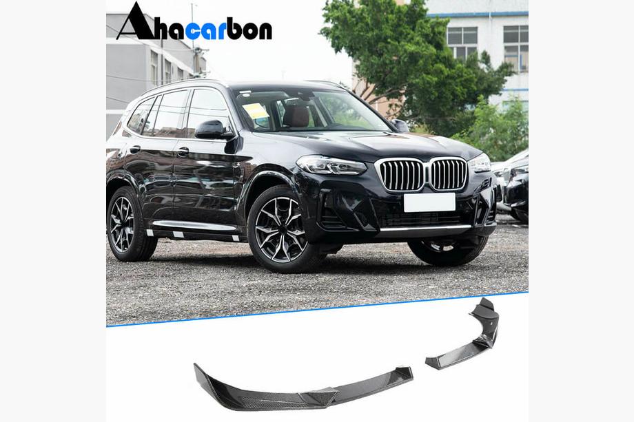 BMW X3 G01 2018– Lip spojler sprednjega odbijača (za M-Sport 2022-2024, karbon) Image
