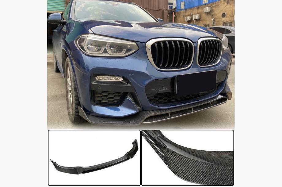 BMW X3 G01 2018– Nastavek sprednjega odbijača Lip (za originalni M-Sport 2018-2021, karbon) Image