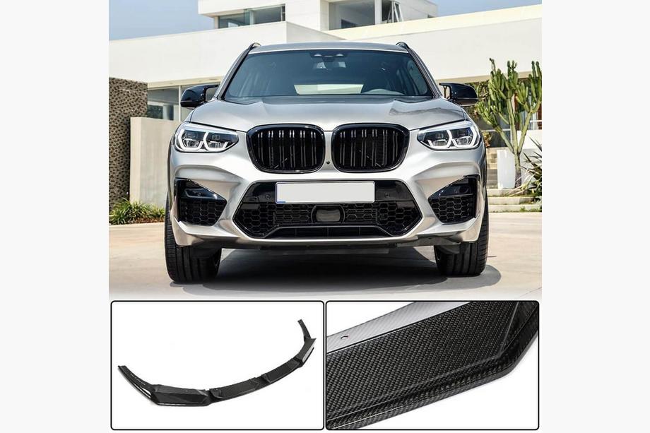 BMW X4 G02 2018– Lip spojler sprednjega odbijača (za F98 2018-2021, karbon) Image
