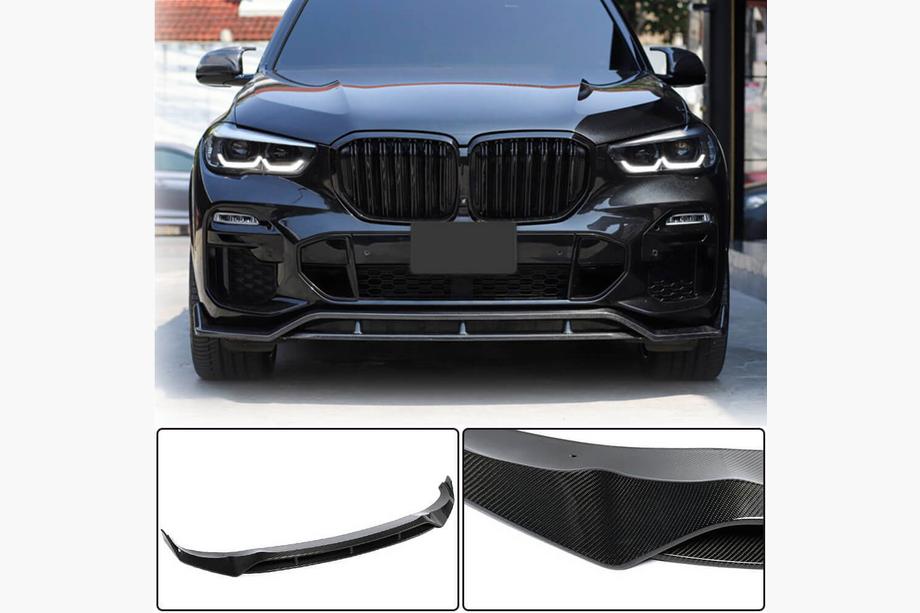 BMW X5 G05 2019–2026 Lip spojler prednjega odbijača Carbon V2 (2019-2022 M-Sport) Image