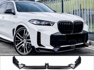 BMW X5 G05 2019–2026 Paradigm V-5 sprednji lip spojler (za M-Sport 2023-, sijaj črna) fotografija 1