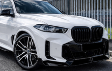 BMW X5 G05 2019–2026 Paradigm V-5 sprednji lip spojler (za M-Sport 2023-, sijaj črna) fotografija 3