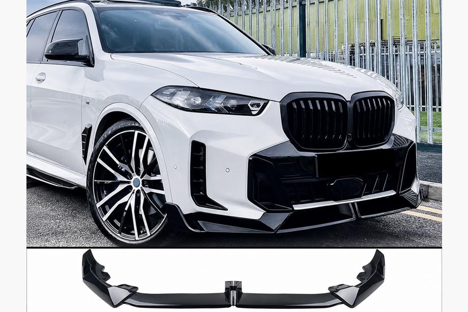 BMW X5 G05 2019–2026 Paradigm V-5 sprednji lip spojler (za M-Sport 2023-, sijaj črna) Image