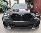 BMW X5 G05 2019–2026 Sprednji lip spojler odbijača Paradigm V-4 (2018-2022, pravi karbon) fotografija 6