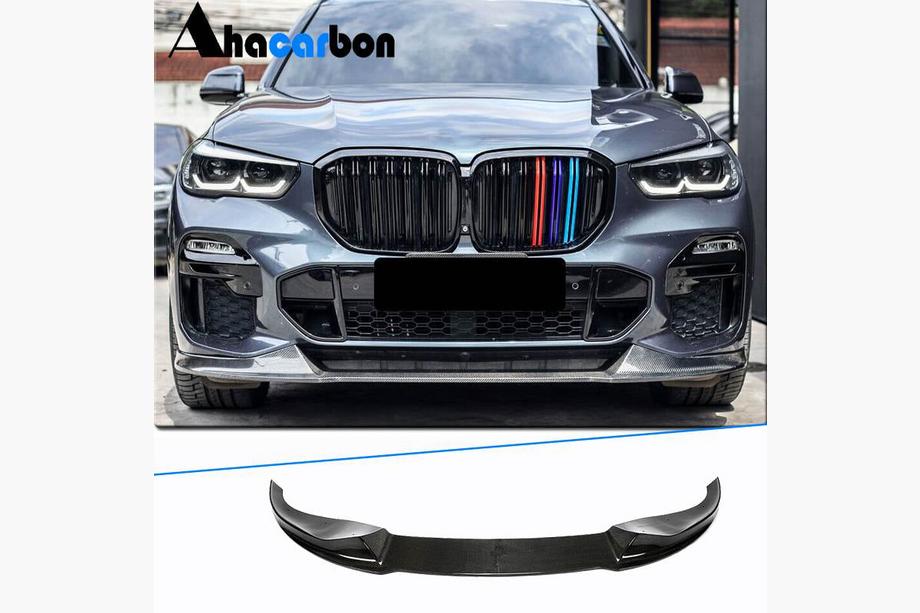 BMW X5 G05 2019–2026 Lip spojler sprednjega odbijača FRP V5 (2019-2022 M-Sport) Image