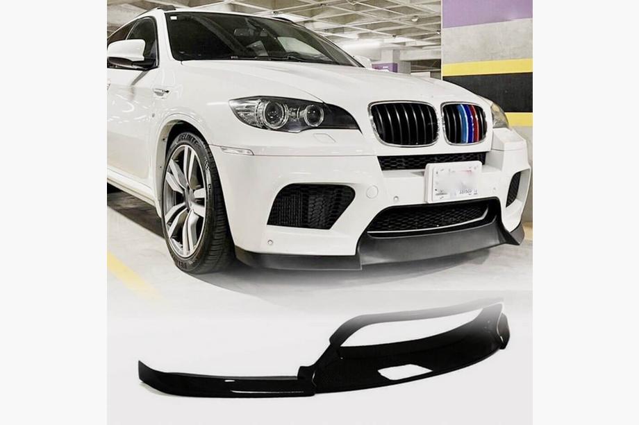 BMW X6 E71 2008–2014 Sprednji lip spojler odbijača FRP (za X6M 2010-2014) Image